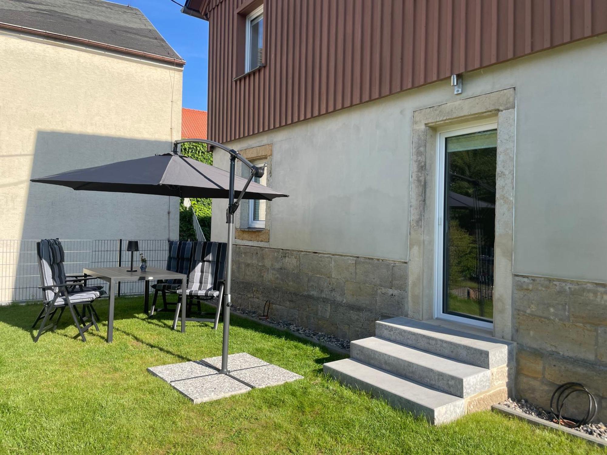 Ferienwohnung "Am Kirchsteig" Kurort Gohrisch Eksteriør billede